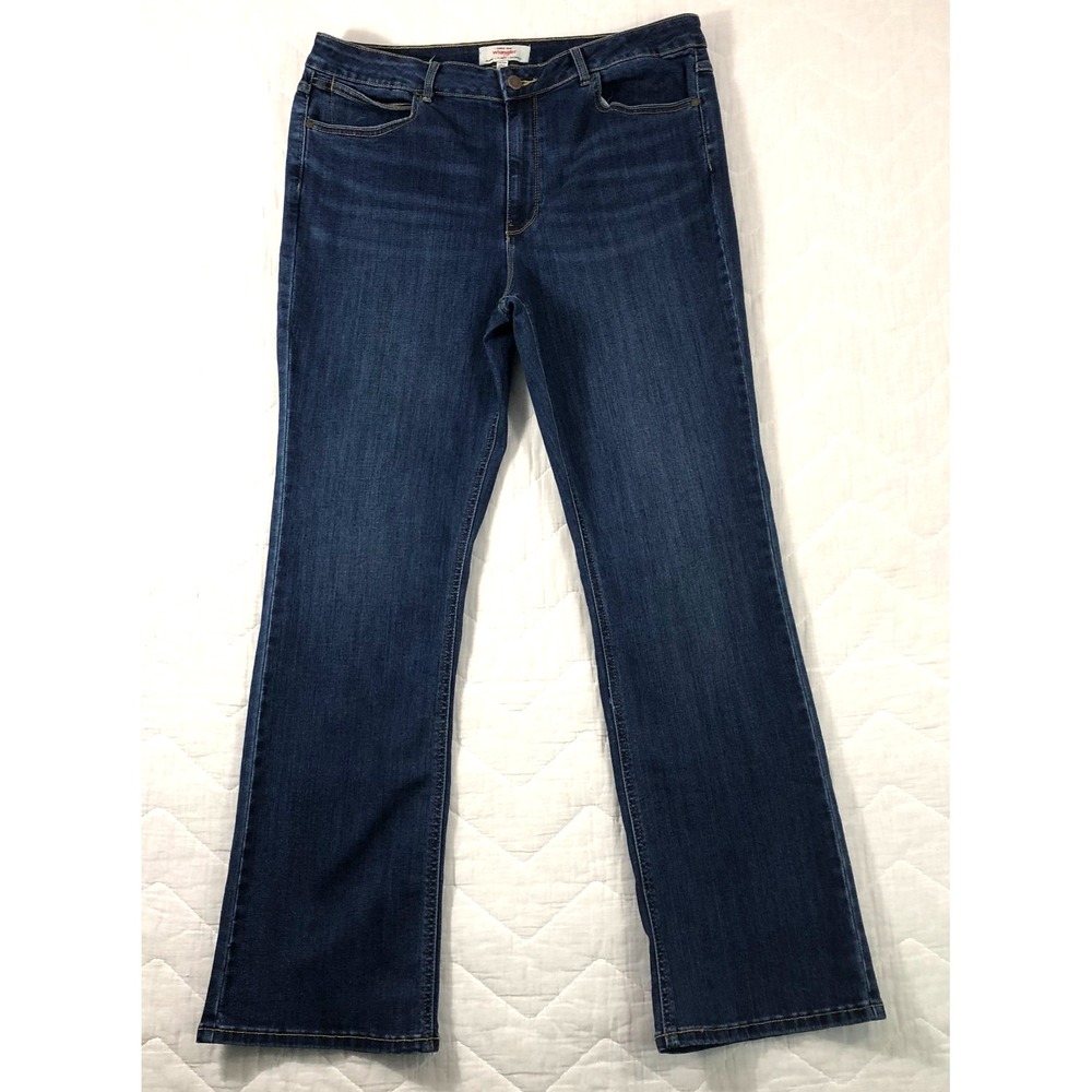 Wrangler Jeans Women's Size‎ 16/36 Denim Blue Bootcut Western Cowgirl (35x30)